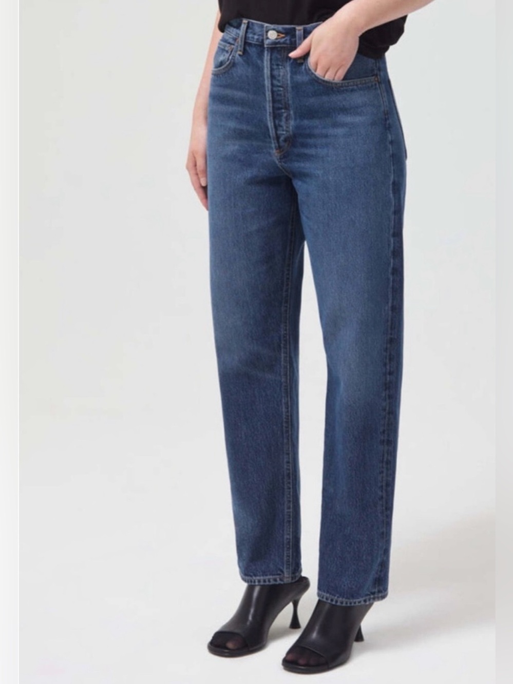 AGOLDE 90s Mid Rise Loose Fit Jeans Size 27 🍂🍁🍂
